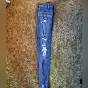 Ripped American eagle jeans